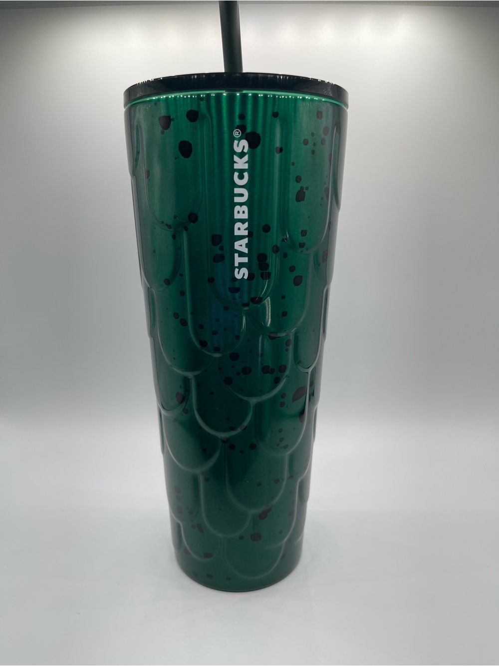 Starbucks Emerald Green Quilted Stainless Tumbler